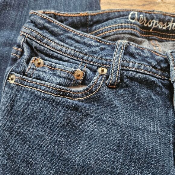 Aeropostale Women’s Size 2 Chelsea Bootcut Jeans Stretch Denim Best Fit Bootcut - Picture 7 of 11